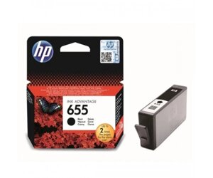 Картридж HP №655 (CZ109AE), Black, DeskJet 4615/4625/3525/5525, 550 стор