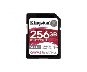 Kingston карта пам'яті SD 256GB C10 UHS-II U3 R280/W150MB/s