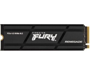 Kingston Накопичувач SSD M. 2 4TB PCIe 4.0 Fury Renegade + радіатор