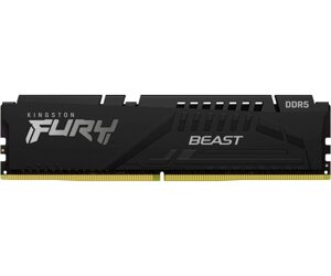 Kingston пам'ять до пк DDR5 6000 32GB KIT (16gbx2) FURY beast black