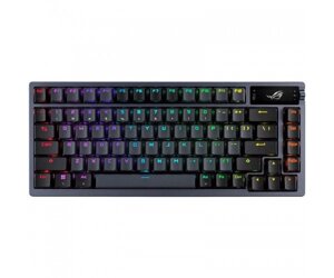 Клавіатура бездротова asus ROG azoth RGB WL BT black (90MP0316-BKUA01)