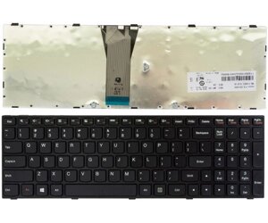 Клавіатура для ноутбука IBM/LENOVO B50-30, IdeaPad Z50-70 чорний, чорний фрейм