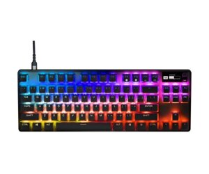 Клавіатура ігрова SteelSeries Apex Pro TKL UA HyperMagnetic Switches, OmniPoint 2.0, OLED