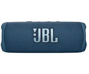 Колонка портативна 2.0 JBL Flip 6, Blue, 30 Bт, Bluetooth, живлення від акумулятора, 4800 mAh, IPX7 водонепроникна