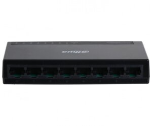 Комутатор Dahua DH-PFS3008-8GT-L 8 портів Ethernet 10/100 Мбіт/1000 Мбіт/сек, BOX Q20