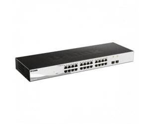 Комутатор керований 2 рівня D-Link WebSmart (DGS-1210-26)