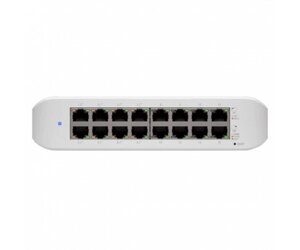 Комутатор керований рівня 2 Ubiquiti UniFi Switch Lite 16 PoE USW-Lite-16-PoE