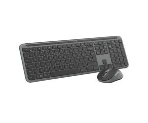 Комплект (клавіатура, миша) бездротовий Logitech Signature Slim Combo MK950 for Business Graphite (920-012508)