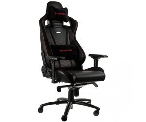 Компютерне крісло для геймера Noblechairs Epic PU leather black/red (NBL-PU-RED-002)