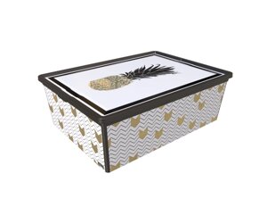 Контейнер Qutu Trend Box Pineapple Life, 25 л (6709312)