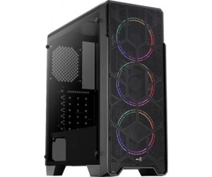 Корпус aerocool ore saturn FRGB-G-BK-v1 (ACCM-PV21033.11) black без бж