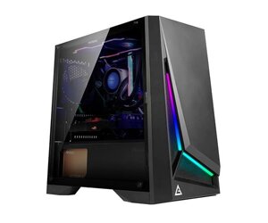 Корпус Antec DP301M, Black, Mini Tower, без БЖ, для Micro ATX/Mini ITX, бічна панель із загартованого скла, 1x120 мм