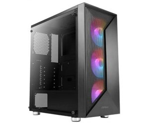 Корпус Antec NX320 Black, Mid Tower, без БЖ, для ATX/Micro ATX/Mini ITX, 2xUSB 2.0, 1xUSB 3.0, бічна панель із