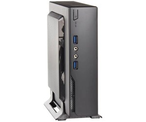 Корпус casecom M300-2U3 90W 2xusb3.0 mini-ITX, VESA, black