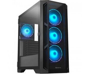 Корпус chieftec APEX GA-01B-TG-OP 4x120mm A-RGB, USB-C, E-ATX, без бж, black