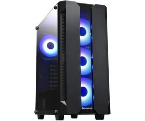 Корпус chieftec hunter GS-01B-OP 4x120mm A-RGB, ATX, без бж, black