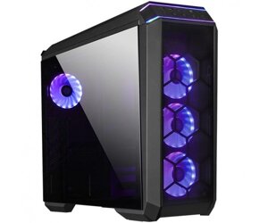 Корпус chieftec stallion 3 GP-03B-UC-OP 4x120mm A-RGB, USB-C, ATX, без бж, black