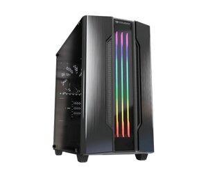 Корпус Cougar Gemini M Iron Gray, Mini Tower, без БЖ, Mini ITX/Micro ATX, 2x3.5/4x2.5, 1xUSB 2.0, 1xUSB 3.0, підсвітка