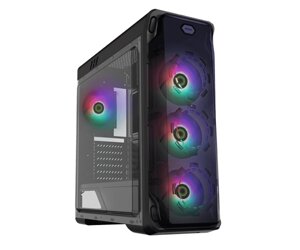 Корпус gamemax starlight B-FRGB, без бж, mid tower, ATX / micro ATX / mini ITX, 2xusb 2.0, 1xusb 3.0, 4x120 мм FRGB