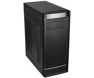 Корпус LogicPower 2106 Black, 400 Вт, Mid Tower, ATX/Micro ATX/Mini ITX, 2xUSB 2.0, 1x80 мм1 (15491)