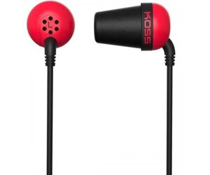 Koss Навушники The Plug Noise Isolating Red 196768.101