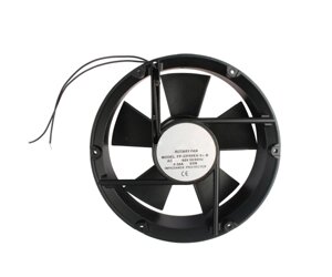 Кулер для охолодження серверних БП FP-22060EX-S1-B DC sleeve fan 2pin під паяння - 220*220*60мм, 220V/0,45A, 2600об/хв,