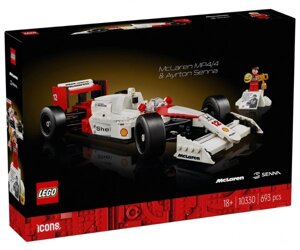 LEGO Конструктор Icons McLaren MP4/4 і Айртон Сенна