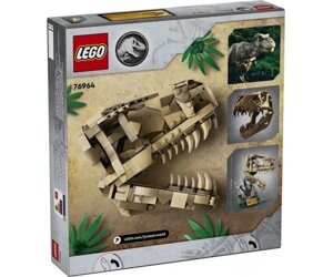 LEGO Конструктор Jurassic World Скам`янілості динозаврів: череп тиранозавра