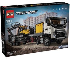 LEGO Конструктор Technic Вантажівка Volvo FMX та Електричний екскаватор EC230