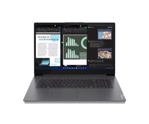 Lenovo ноутбук V17-G4 17.3 FHD IPS AG, intel i3-1315U, 16GB, F512GB, UMA, win11P, сірий