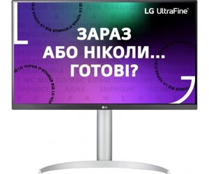 LG монітор 27 27UP650-W 2xhdmi, DP, audio, IPS, pivot, 3840x2160, DCI-P3 95%freesync, pivot, HDR400