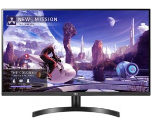 LG монітор 31.5 32QN600-B 2xhdmi, DP, audio, IPS, 2560x1440, 99%srgb, freesync, HDR10