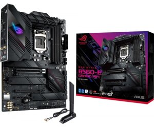 Мат. плата 1200 (B560) asus ROG STRIX B560-E gaming WIFI, B560, 4xddr4, crossfirex, int. video (CPU), 6xsata3, 3xm. 2,