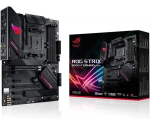 Мат. плата AM4 (B550) asus ROG STRIX B550-F gaming WIFI II, B550, 4xddr4, crossfire, int. video (CPU), 6xsata3, 2xm. 2,