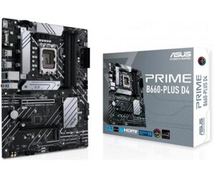 Материнская плата Asus Prime B660-Plus D4 Socket 1700