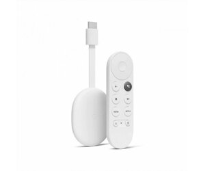 Медіаплеєр Google Chromecast HD with Google TV Snow (GA03131)