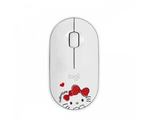 Миша Logitech Pebble M350 Hello Kitty White (910-006031)