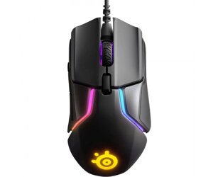 Мишка SteelSeries Rival 600, RGB, 12000dpi., 7кн., Dual Sensor, чорна