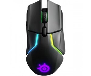 Мишка SteelSeries Rival 650 Wireless, RGB, 12000dpi., 7кн., Dual Sensor, чорна