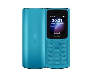 Мобільний телефон Nokia 105 DS 2023 Cyan (1GF019CPG6C01)