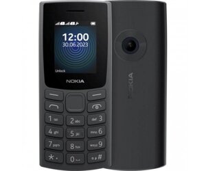 Мобільний телефон Nokia 110 DS 2023 Charcoal (1GF019FPA2C01)