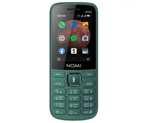 Мобільний телефон Nomi i2403 Dark Green