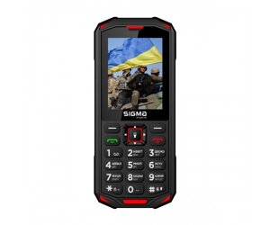 Мобільний телефон Sigma X-treme PA68 Black-Red