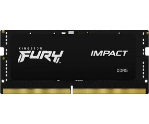 Модуль пам`ятi SO-DIMM 16GB/4800 DDR5 kingston fury impact (KF548S38IB-16)