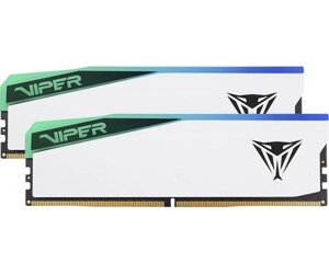 Модуль пам`яті DDR5 2x32GB/6200 patriot viper elite 5 RGB (PVER564G62C42KW)