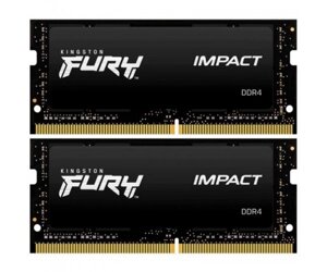 Модуль пам`яті SO-DIMM 2x16GB/2666 DDR4 kingston fury impact (KF426S15IB1k2/32)