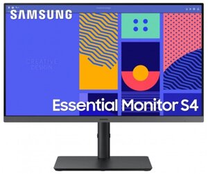 Монітор 24 samsung S24C430, black, WLED, IPS, 1920x1080, 4 мс, 100 гц, 250 кд/м²1000:1, 178°178°DP/HDMI/VGA, vesa