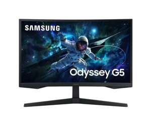 Монiтор samsung 27 odyssey G5 S27CG550 black (LS27CG550EIXCI) VA black curved 165hz