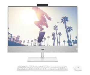 Моноблок 27 HP Pavilion 27-ca2005ua AiO i7-13700T/16Gb/SSD512Gb/WiFi/Cam/K&M/DOS/Snowflake White