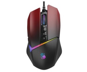 Миша A4Tech W60 Max Bloody, Gradient Red, USB, оптична (сенсор MAX BC3332-A), 100-10000 dpi, RGB підсвічування (5